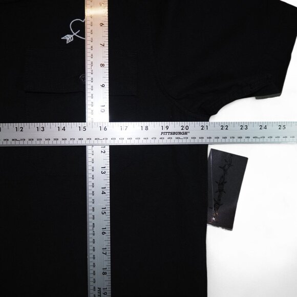 Vans x Elijah Berle Short Sleeve Button Up Shirt Men's M Black - Picture 10 of 11